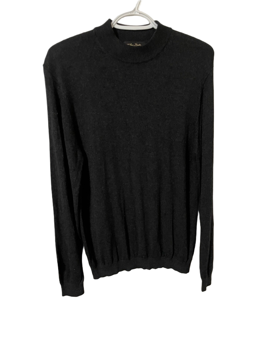 Klauss Boehler Mock Dark Charcoal Colour Turtleneck Sweater Size Large